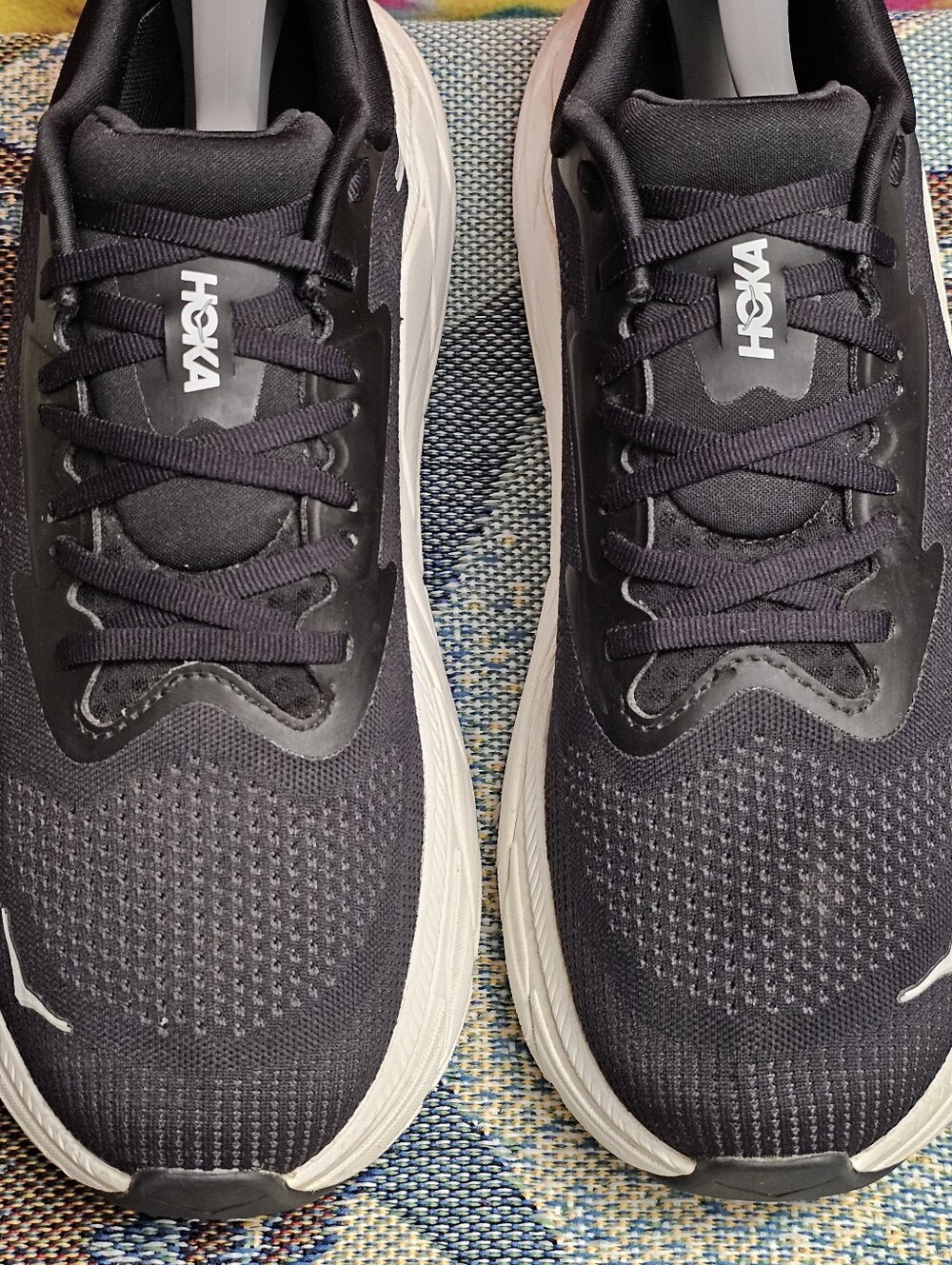 Hoka One One Arahi 7 Mens Shoes Size 11 Black White Sneakers Lace Up - Picture 8 of 14